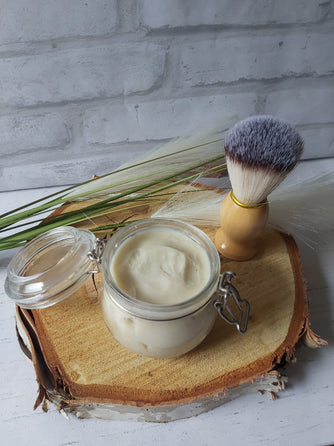 JABÓN DE AFEITAR  CON BROCHA
