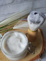 JABÓN DE AFEITAR  CON BROCHA